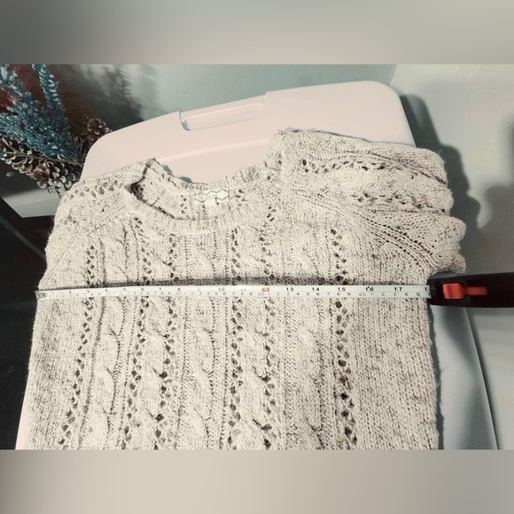 Pink Rose Loose Knit Sweater Small - Picture 14 of 14